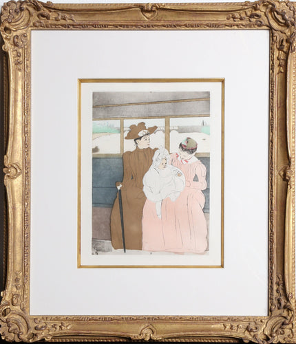 In the Omnibus Etching | Mary Cassatt,{{product.type}}