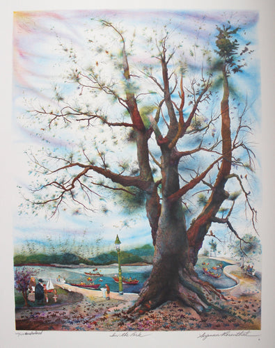 In the Park Lithograph | Seymour Rosenthal,{{product.type}}