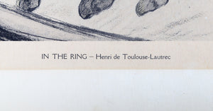 In The Ring Poster | Henri de Toulouse-Lautrec,{{product.type}}
