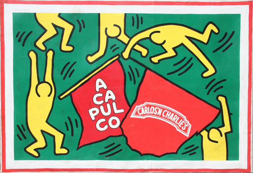 In the Style of Keith Haring, Carlos N' Charlies - Acapulco Acrylic | Unknown Artist,{{product.type}}
