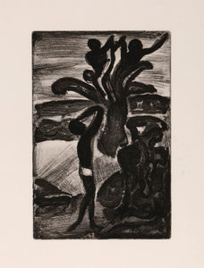 Incantation from Le Reincarnations du Pere Ubu Etching | Georges Rouault,{{product.type}}