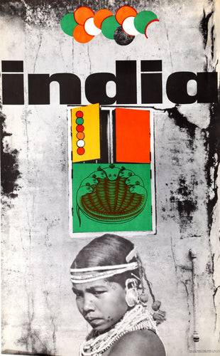 India - Boy with Necklace Poster | Travel Poster,{{product.type}}