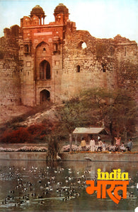 India - Old Fort, Delhi Poster | Jehangir Gazdar,{{product.type}}