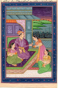 Indian Miniature painting 6 Gouache | Unknown, Indian,{{product.type}}