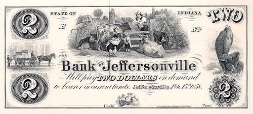 Indiana - Two Dollars Currency | American Bank Note Commemoratives,{{product.type}}