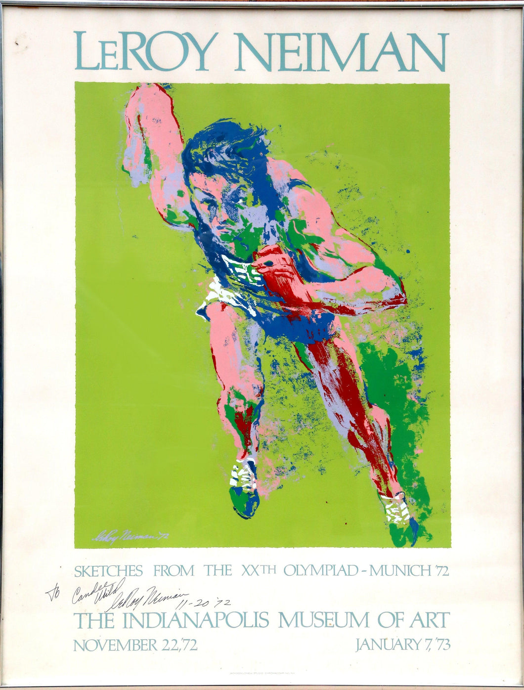Indianapolis Museum of Art Poster | LeRoy Neiman,{{product.type}}