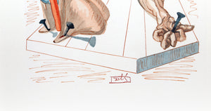 Inferno Canto 28 Woodcut | Salvador Dalí,{{product.type}}
