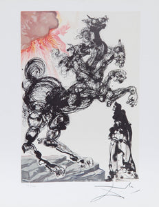 Inferno Canto 6 from the Divine Comedy Poster | Salvador Dalí,{{product.type}}
