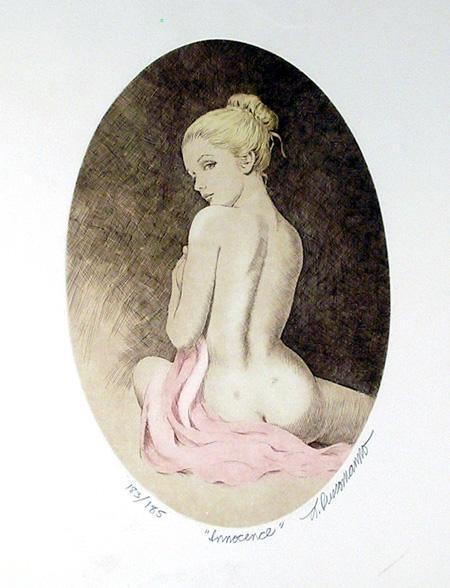 Innocence Lithograph | Louis Russomanno,{{product.type}}