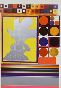 Inside Down Under... What are the Building Blocks of Structuralism? I from General Dynamic F.U.N. Portfolio Lithograph | Eduardo Paolozzi,{{product.type}}