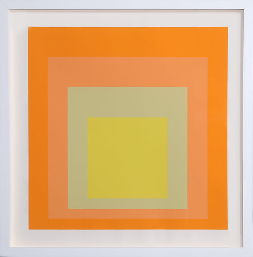 Interaction of Color: Homage to the Square, Exhibition at Goethe House Screenprint | Josef Albers,{{product.type}}