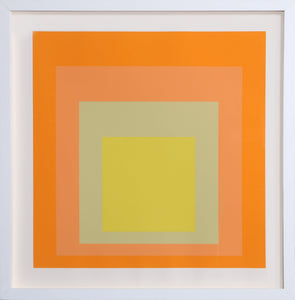 Interaction of Color: Homage to the Square, Exhibition at Goethe House Screenprint | Josef Albers,{{product.type}}