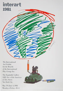 Interart '81 - Equitable Gallery Lithograph | Ivan Chermayeff,{{product.type}}