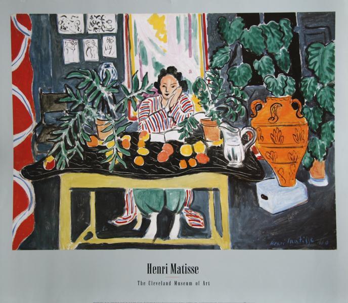 Intérieur au vase étrusque (Interior with an Etruscan Vase), 1940 Poster | Henri Matisse,{{product.type}}