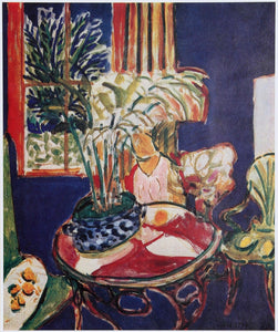 Interior Bleue Poster | Henri Matisse,{{product.type}}