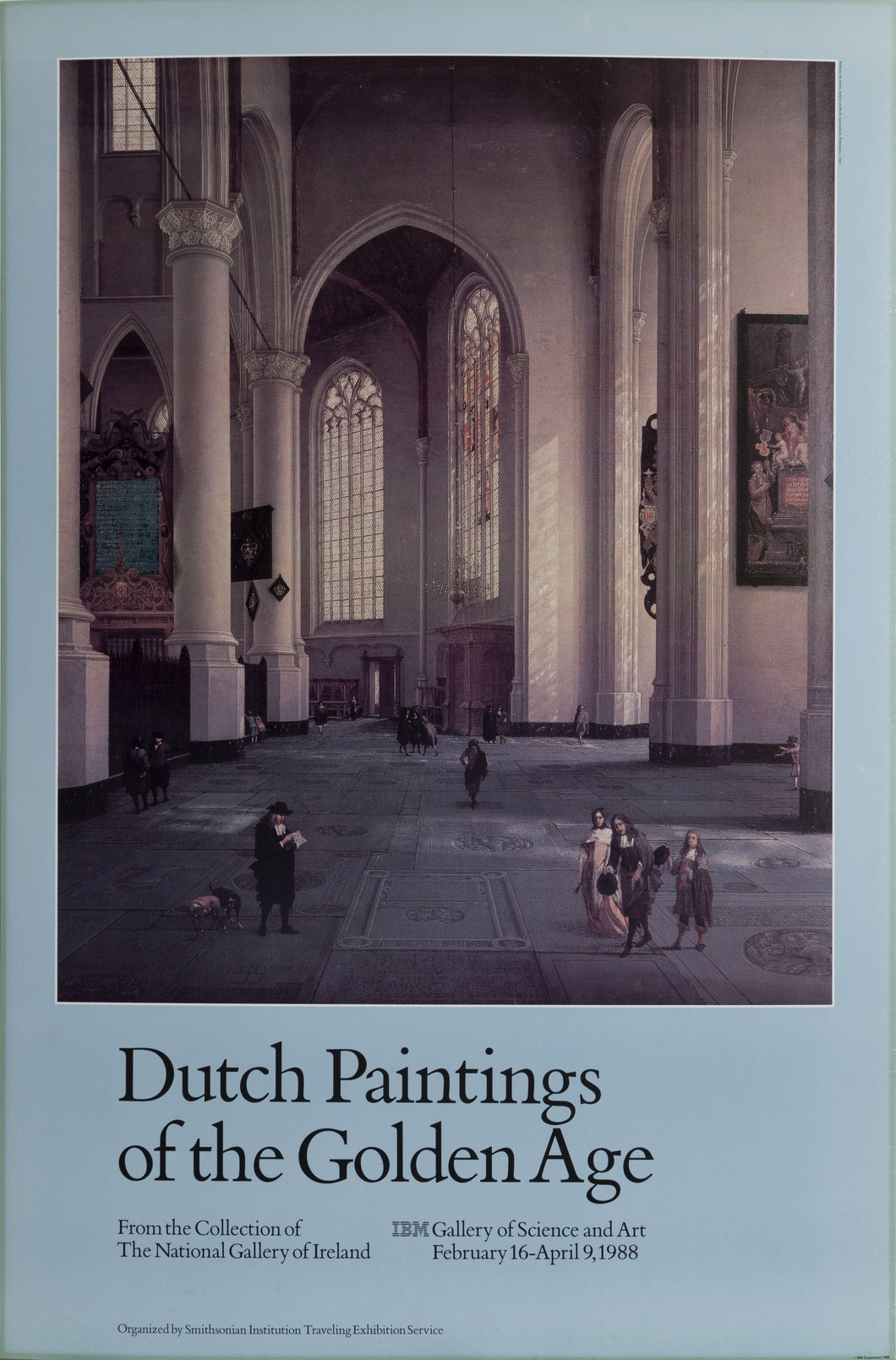 Interior Of The Laurenskerk Rotterdam Poster | Anthonie de Lorme,{{product.type}}