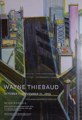 Intersection Buildings Poster | Wayne Thiebaud,{{product.type}}