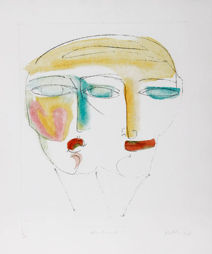 Intimate I Lithograph | Vick Vibha,{{product.type}}