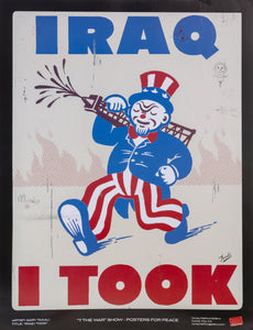Iraq I Took poster | Gary Taxali,{{product.type}}