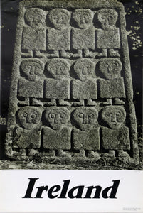 Ireland - Moone Cross Kildare - Twelve Apostles Poster | Travel Poster,{{product.type}}