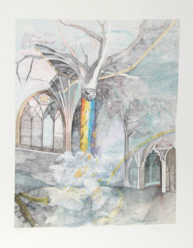 Iris Lithograph | Anton 'Toni' Krajnc,{{product.type}}