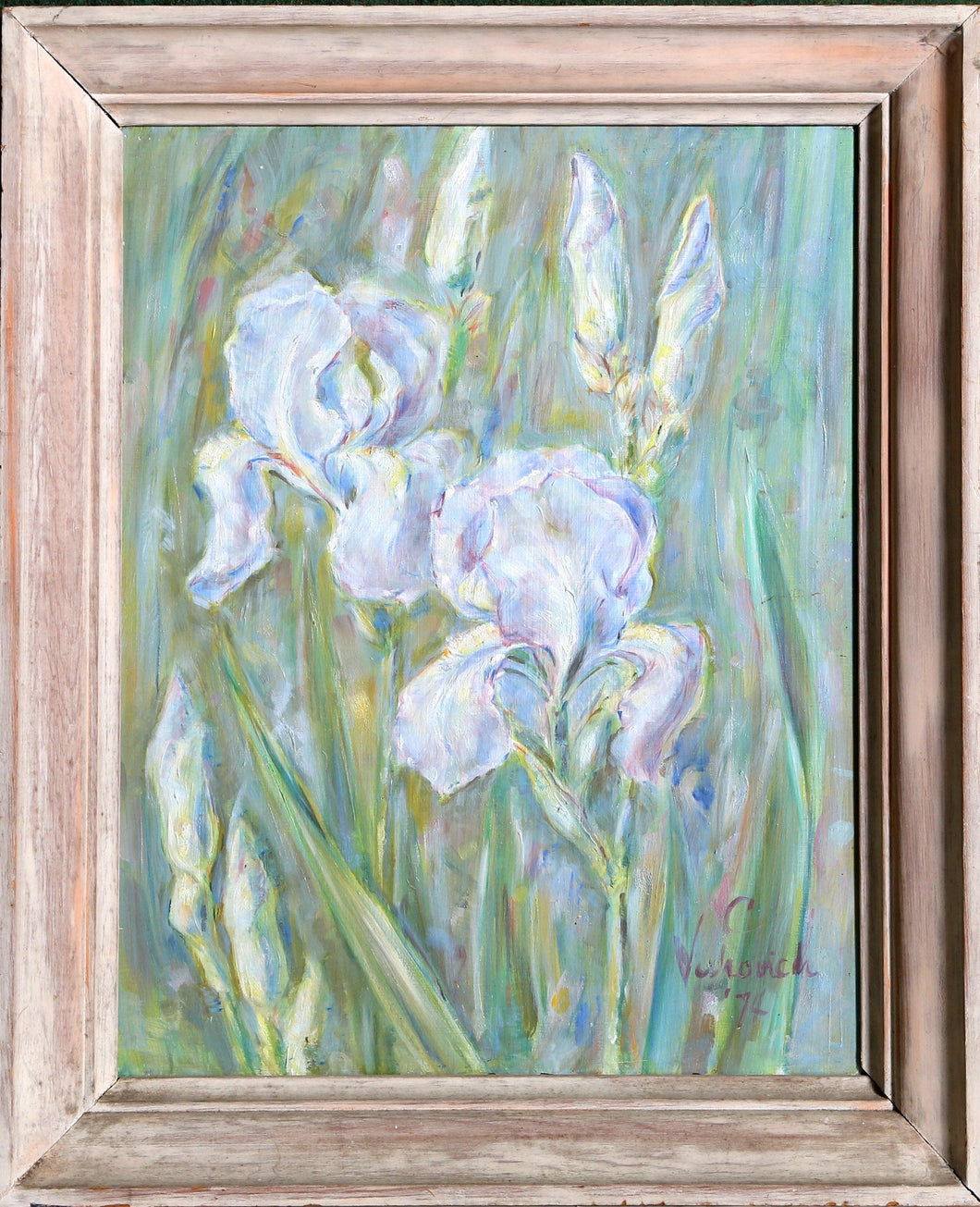 Irises Oil | Charles Blaze Vukovich,{{product.type}}