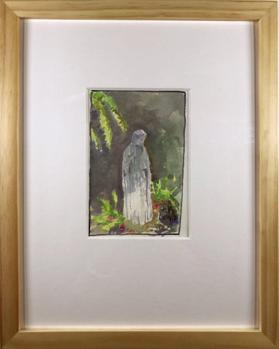 Islamorada Statue Watercolor | Mel Smothers,{{product.type}}
