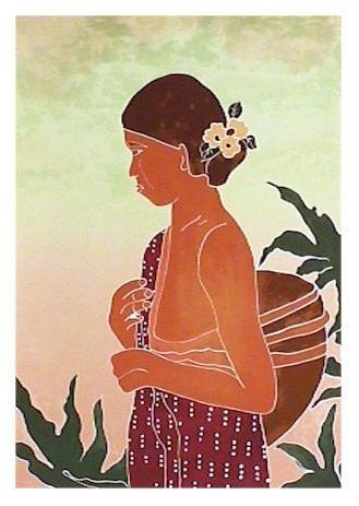Island Girl II Lithograph | Gina Lombardi Bratter,{{product.type}}
