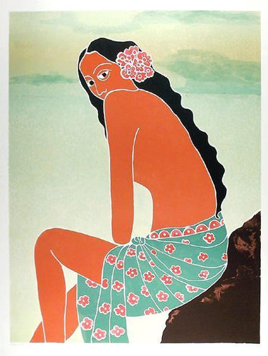 Island Girl Lithograph | Gina Lombardi Bratter,{{product.type}}
