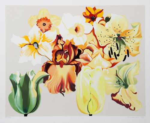 Island of Yellow Flowers Screenprint | Lowell Blair Nesbitt,{{product.type}}