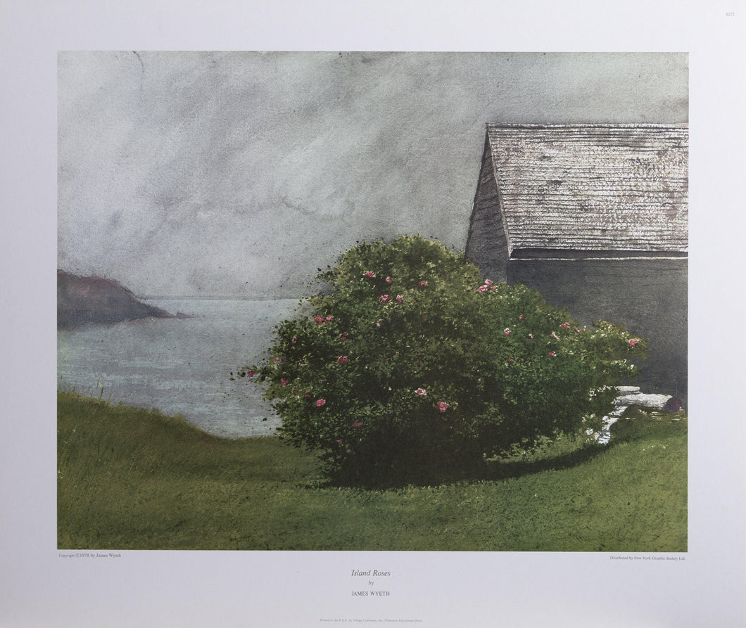 Island Roses Poster | Jamie Wyeth,{{product.type}}