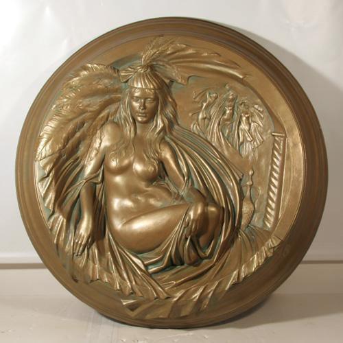 Island Woman with Column Plastic | Unknown Artist,{{product.type}}