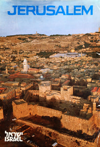 Israel - Jerusalem Poster | Travel Poster,{{product.type}}