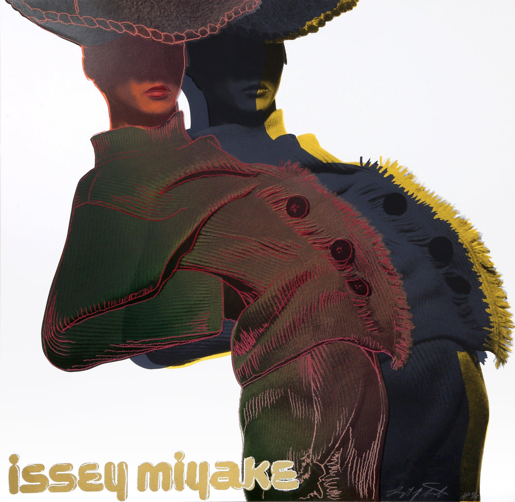 Issey Miyake from the Homage to Andy Portfolio Screenprint | Rupert Jasen Smith,{{product.type}}