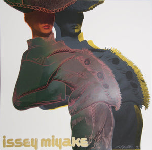 Issey Miyake from the Homage to Andy Warhol Portfolio Screenprint | Rupert Jasen Smith,{{product.type}}