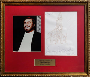Italian Church for Doodle For Hunger Pencil | Luciano Pavarotti,{{product.type}}