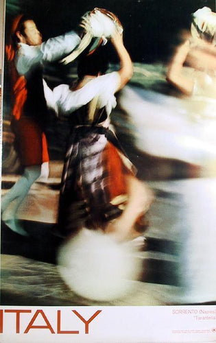 Italy - Naples (Dancing) Poster | Travel Poster,{{product.type}}