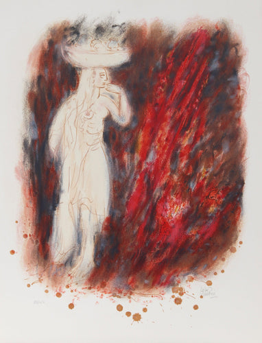 IV from Visions of the Bible Lithograph | Reuven Rubin,{{product.type}}