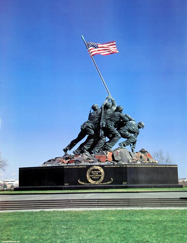 Iwo Jima Veterans Memorial Poster | Unknown Artist,{{product.type}}