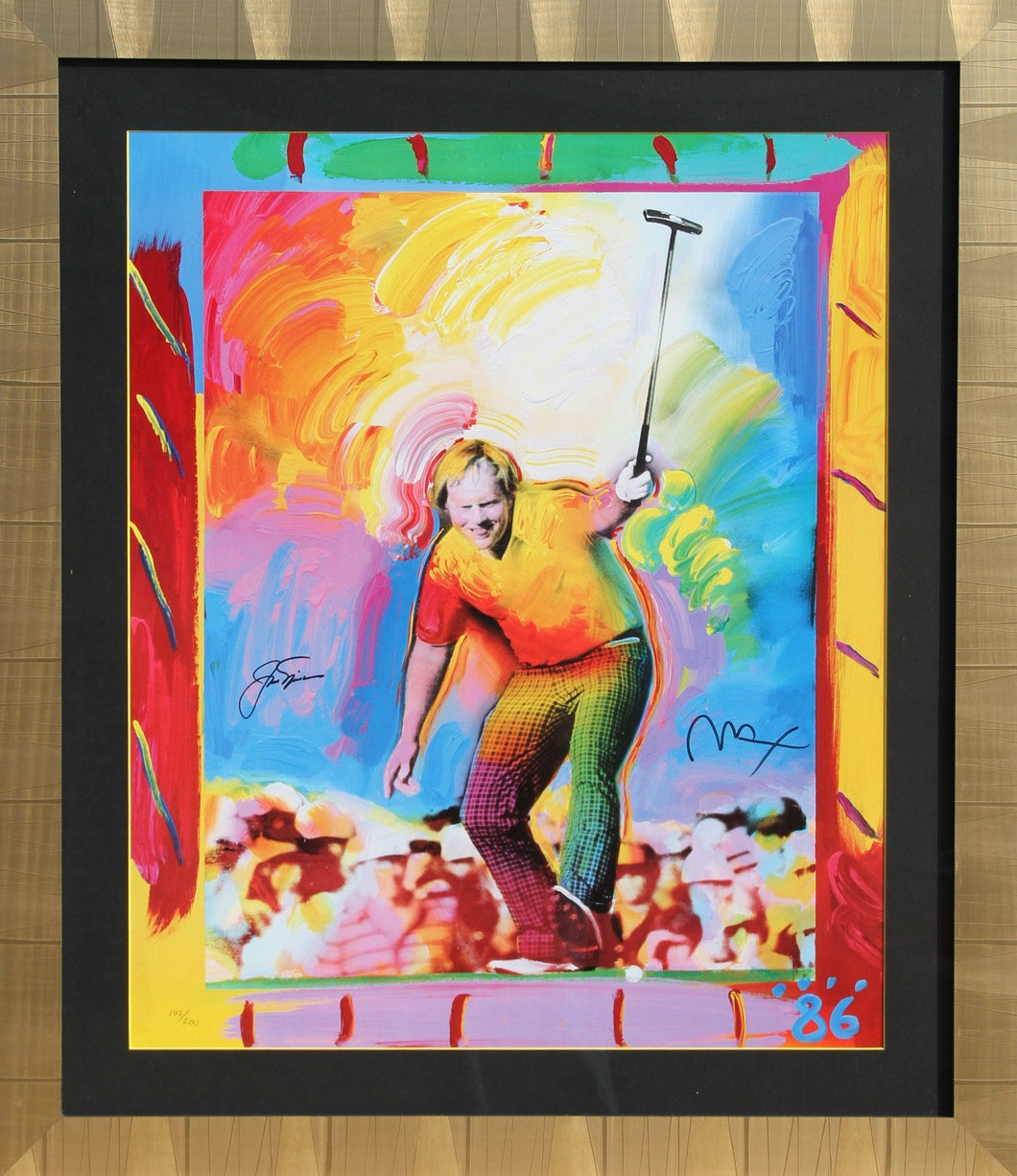 Jack Nicklaus Lithograph | Peter Max,{{product.type}}