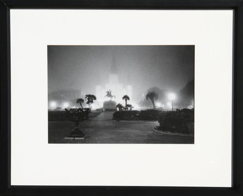 Jackson Square, New Orleans Black and White | Mitchell Seidel,{{product.type}}