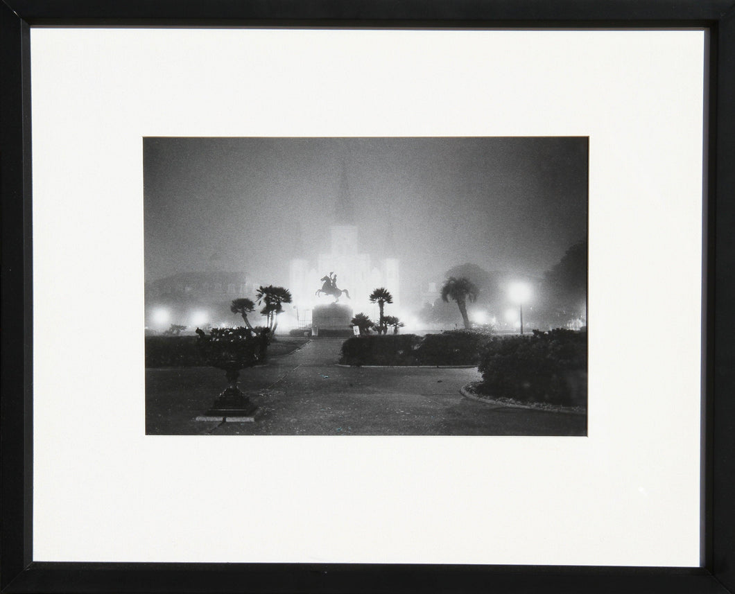 Jackson Square, New Orleans Black and White | Mitchell Seidel,{{product.type}}