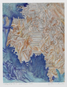 Jacob's Dream I Etching | Guillaume Azoulay,{{product.type}}