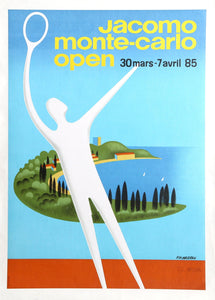 Jacomo, Monte Carlo Open Poster | Pierre Félix-Masseau,{{product.type}}
