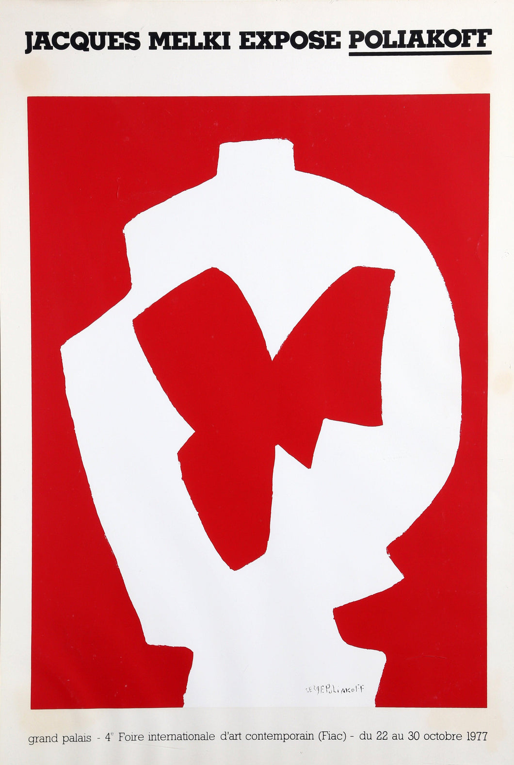 Jacques Melki Expose Poster | Serge Poliakoff,{{product.type}}