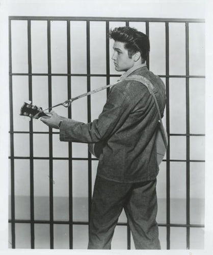 Jailhouse Rock with Elvis Presley Black and White | Unknown Artist,{{product.type}}