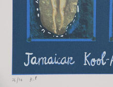 Jamaican Kool-Aid Body Piece (Blue) Lithograph | Colette (aka Colette Justine),{{product.type}}