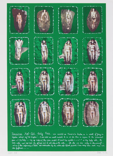 Jamaican Kool Aid Body Piece (Green) Lithograph | Colette (aka Colette Justine),{{product.type}}