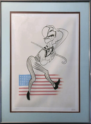 James Cagney (Yankee Doodle Dandy) Etching | Al Hirschfeld,{{product.type}}