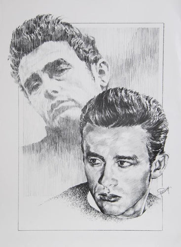 James Dean Poster | Robert Stephen Simon,{{product.type}}